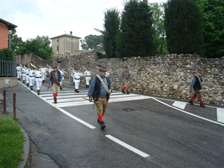 ... durante la sfilata ....